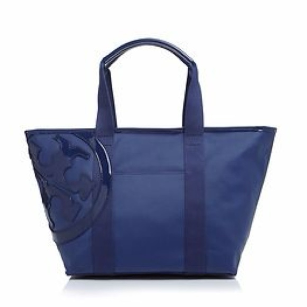 TORY BURCH Beach Tote bright navy Blue Bag Resort